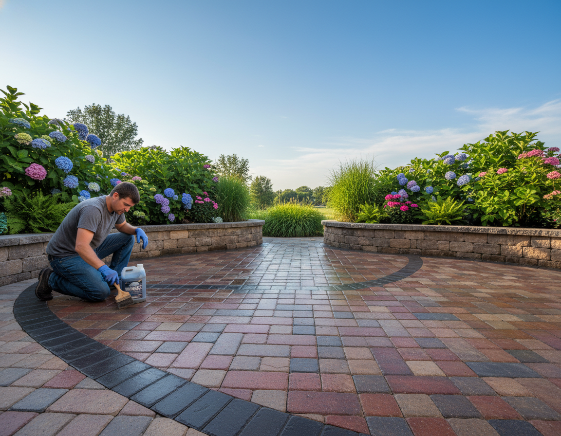 Paver Sealing Near Hilliard